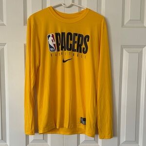 Nike Yellow Pacers Long Sleeve Tee